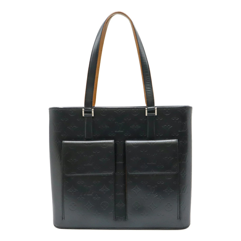 LOUIS VUITTON Monogram Matte Wilwood Tote Bag Shoulder Hobo Noir Black